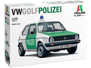 Italeri Volkswagen Golf Polizei (1:24) / IT-3666