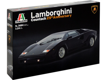 Italeri Lamborghini Countach 25. výročí (1:24) / IT-3684