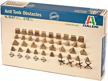 Italeri diorama - Anti tank obstacles (1:72) / IT-6147