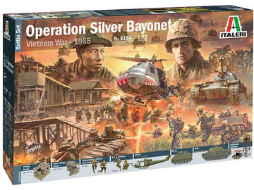 Italeri vietnamská válka - Operation Silver Bayonet 1965 (1:72) / IT-6184