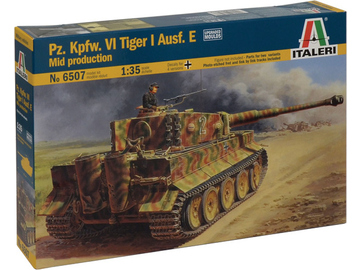 Italeri Pz.Kpfw.VI TIGER I Ausf.E mid production (1:35) / IT-6507