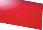 Krick Deska ABS červená 1.0x600x200mm