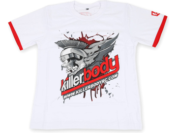 Killerbody tričko bílé XL / KB20001XL
