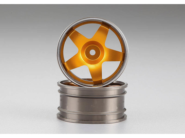 Killerbody disky hliníkové zlaté (2): Alfa Romeo 75 Turbo 1:10 / KB48480GLD