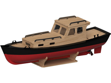 Türkmodel kabinový motorový člun 1:35 kit / KR-24572