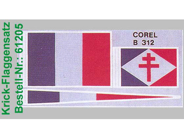Krick Sada vlajek La Toulonnaise / KR-61205