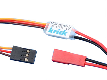 Krick Mikrospeed 1 regulátor pro mini motory 1A / KR-67211