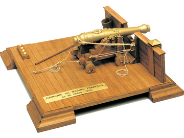 Mantua Model Francouzský kanón 1:17 kit / KR-800807
