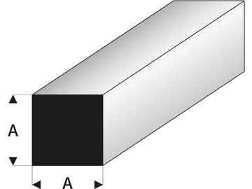 Raboesch profil ASA čtvercový 2x330mm (5) / KR-rb407-53-3