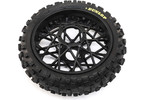 Losi kolo s pneu Dunlop MX53 zadní, disk černý: PM-MX