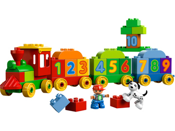 LEGO DUPLO - Vláček plný čísel / LEGO10558