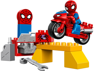 LEGO DUPLO - Spidermanova dílna pro pavučinové kolo / LEGO10607