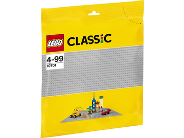 LEGO Classic - Šedá podložka na stavění / LEGO10701