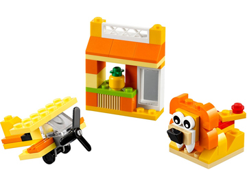 LEGO Classic - Oranžový kreativní box / LEGO10709