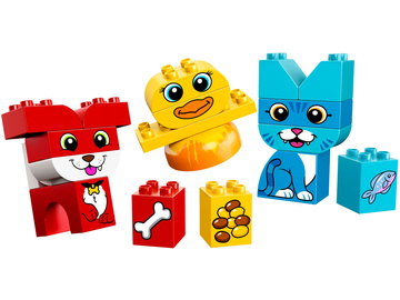 LEGO DUPLO - Moji první skládací mazlíčci / LEGO10858