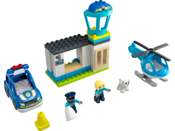 LEGO DUPLO - Policejní stanice a vrtulník / LEGO10959
