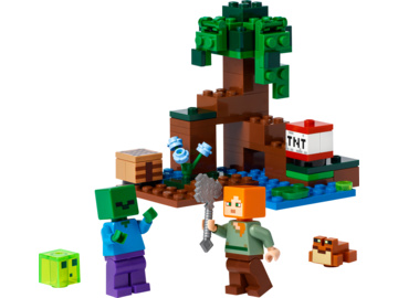 LEGO Minecraft - Dobrodružství v bažině / LEGO21240