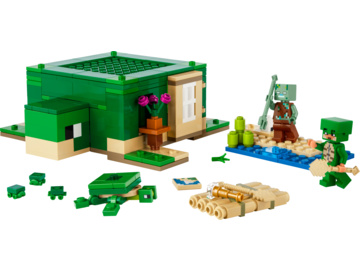 LEGO Minecraft - Želví domek na pláži / LEGO21254