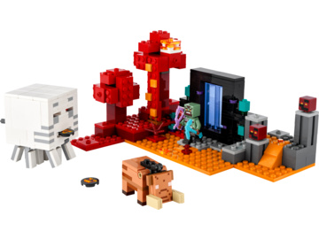 LEGO Minecraft - Přepadení v portálu do Netheru / LEGO21255