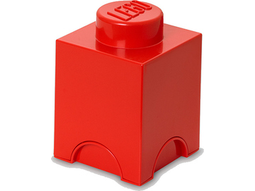 LEGO úložný box 125x125x180mm - červený / LEGO40011730