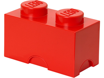 LEGO úložný box 125x250x180mm - červený / LEGO40021730