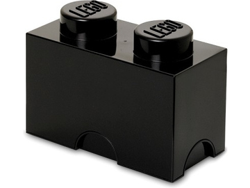 LEGO úložný box 125x250x180mm - černý / LEGO40021733