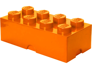 LEGO úložný box 250x500x180mm - oranžový / LEGO40041760