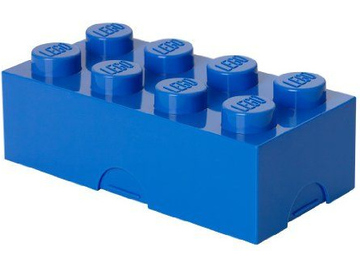 LEGO box na svačinu 100x200x75mm - modrý / LEGO40231731