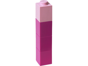LEGO láhev na pití čvercová - fialová / LEGO40410004
