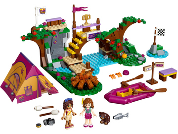 LEGO Friends - Dobrodružný tábor - jízda na divoké vodě / LEGO41121