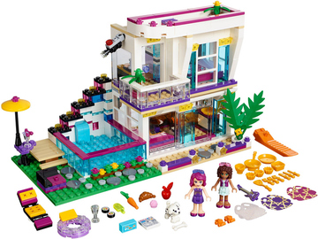 LEGO Friends - Livi a její dům popové hvězdy / LEGO41135