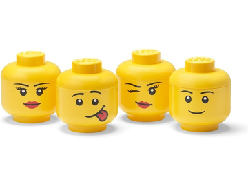 LEGO úložná hlava mini Multi pack 4ks / LEGO43330800