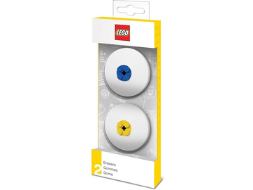 LEGO guma modrá a žlutá 2ks / LEGO51518
