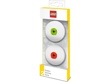 LEGO guma červená a zelená 2ks / LEGO51519