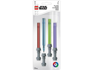 LEGO set gelových per Star Wars světelný meč - 4ks / LEGO52875