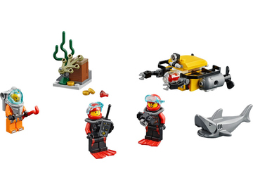 LEGO City - Hlubinný mořský výzkum - startovací sada / LEGO60091