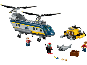 LEGO City - Vrtulník pro hlubinný mořský výzkum / LEGO60093