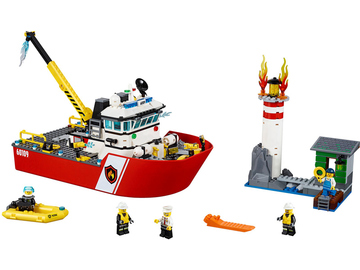 LEGO City - Hasičský člun / LEGO60109