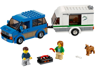 LEGO City - Dodávka a karavan / LEGO60117