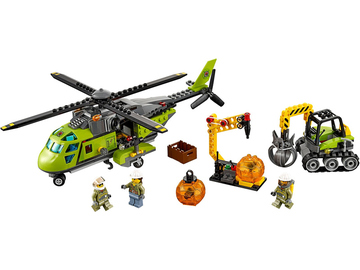 LEGO City - Sopečná zásobovací helikoptéra / LEGO60123