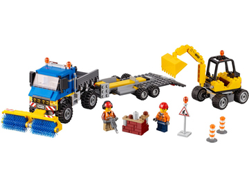 LEGO City - Zametací vůz a bagr / LEGO60152