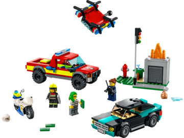 LEGO City - Hasiči a policejní honička / LEGO60319