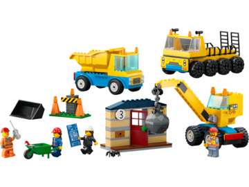 LEGO City - Vozidla ze stavby a demoliční koule / LEGO60391