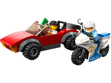 LEGO City - Honička auta s policejní motorkou / LEGO60392