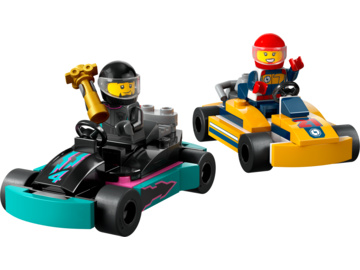 LEGO City - Motokáry s řidiči / LEGO60400