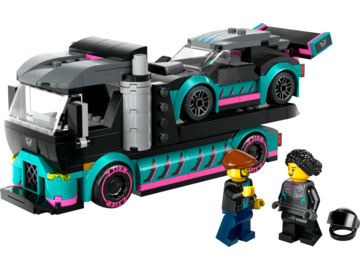 LEGO City - Kamión se závodním autem / LEGO60406