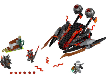 LEGO Ninjago - Ničivé vozidlo rumělkových válečníků / LEGO70624