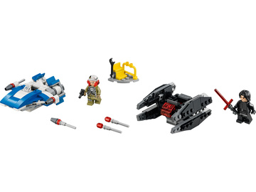 LEGO Star Wars - Stíhačka A-Wing vs. mikrostíhačka TIE Silencer / LEGO75196