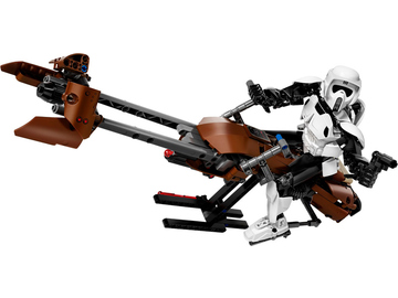LEGO Star Wars - Průzkumný voják a speederová motorka / LEGO75532