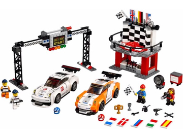 LEGO Speed Champions - Porsche 911 GT v cílové rovince / LEGO75912